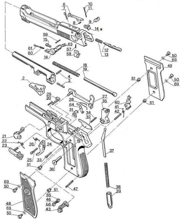 AXE CHIEN BERETTA 92 – Image 2