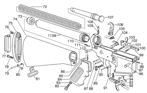RESSORT PLOT AR15/M4 – Image 2
