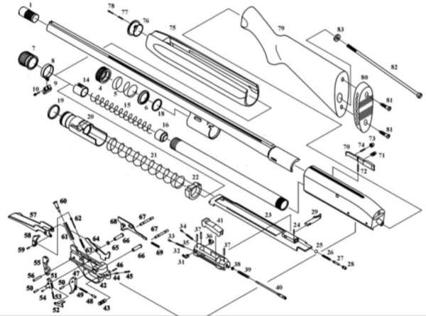 GUIDE CARTOUCHE BAIKAL MP153 – Image 2