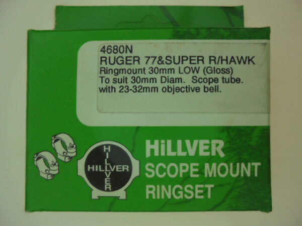 MONTAGE BAS 30MM HILLVER RUGER 77 – Image 3