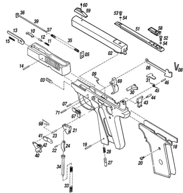 GACHETTE BROWNING BUCKMARK – Image 3