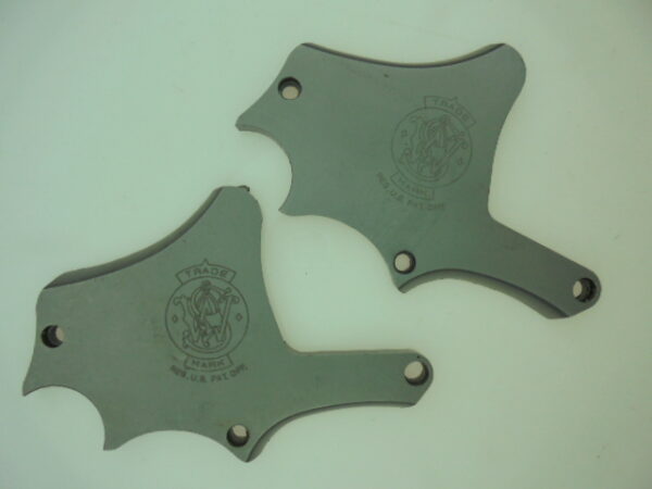 PLAQUE INOX LOGO SMITH&WESSON CARCASSE L – Image 3