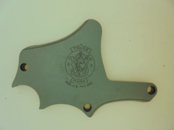 PLAQUE INOX LOGO SMITH&WESSON CARCASSE L