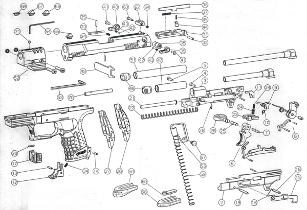 GACHETTE WALTHER P22 – Image 3