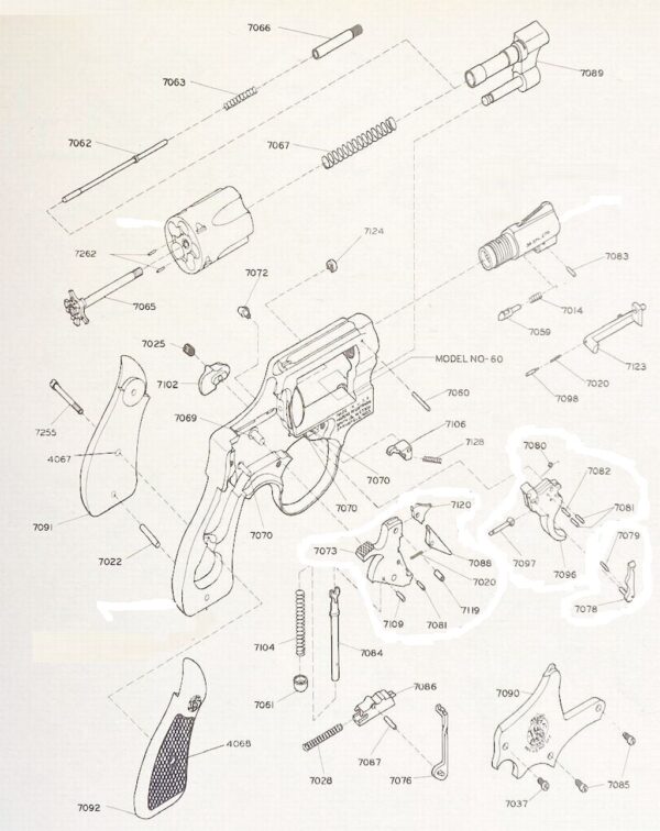 EXTRACTEUR SMITH&WESSON CARCASSE J – Image 4