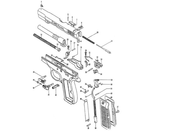 PLAQUETTE PREMIER TYPE CZ 75 BRUNNER – Image 8