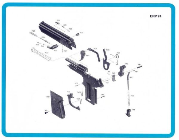RESSORT GACHETTE ERMA ERP74.... – Image 3