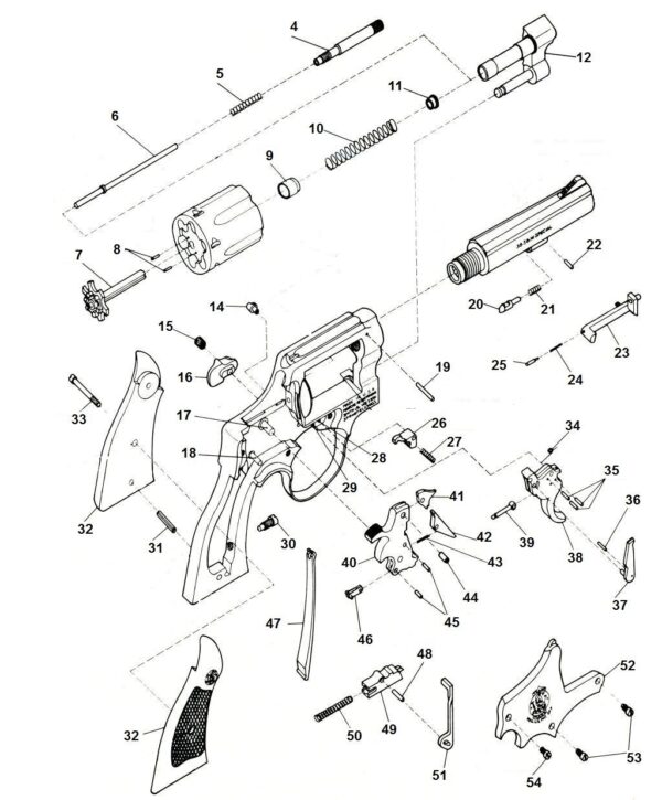 VIS PLAQUE INOX TYPE 1 SMITH&WESSON – Image 4