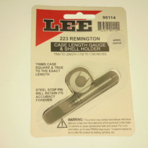 JAUGE LONGUEUR+SHELL-HOLDER LEE 223 REMINGTON