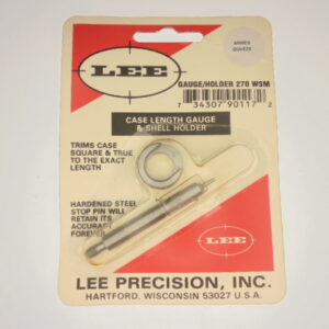 JAUGE LONGUEUR+SHELL-HOLDER LEE 270 WSM