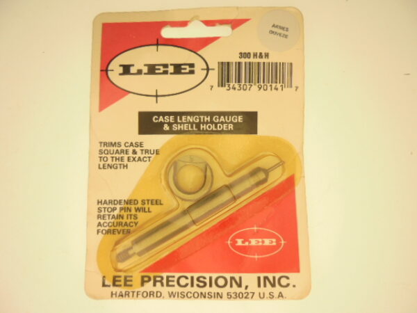 JAUGE LONGUEUR+SHELL-HOLDER LEE 300 H & H