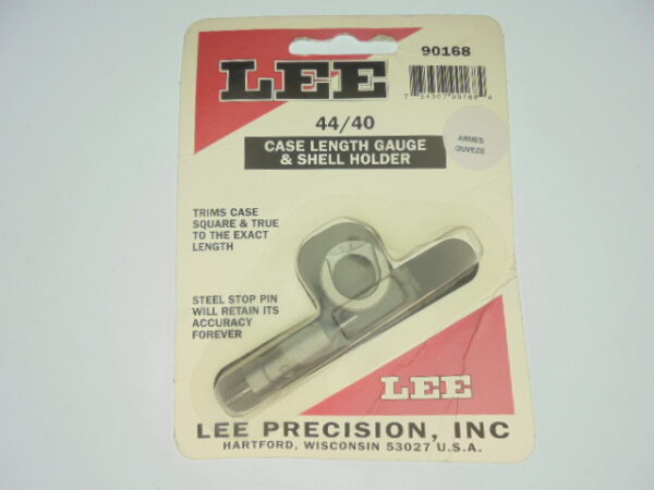 JAUGE LONGUEUR+SHELL-HOLDER LEE 44/40 WINCHESTER