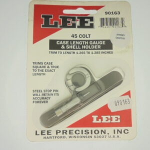 JAUGE LONGUEUR+SHELL-HOLDER LEE 45 LONG COLT