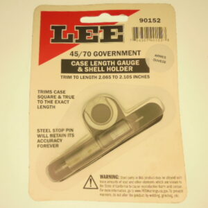 JAUGE LONGUEUR+SHELL-HOLDER LEE 45/70 GOVERNMENT