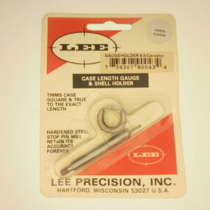 JAUGE LONGUEUR+SHELL-HOLDER LEE 6.5 CARCANO