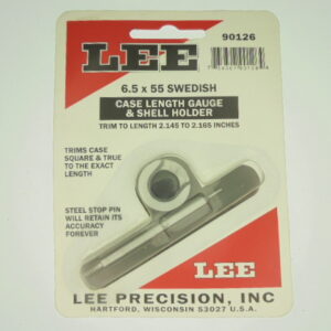JAUGE LONGUEUR+SHELL-HOLDER LEE 6.5X55 SUEDOIS