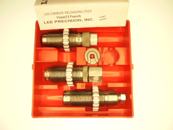 JEUX OUTILS CARBURE LEE CALIBRE 11mm73 FRENCH – Image 2