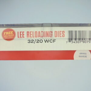 JEUX OUTILS ACIER LEE CALIBRE 32-20 WCF