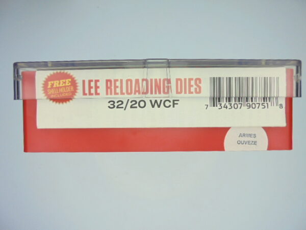 JEUX OUTILS ACIER LEE CALIBRE 32-20 WCF