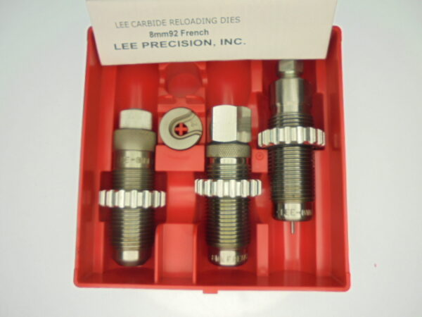 JEUX OUTILS ACIER LEE CALIBRE 8MM 92 REVOLVER – Image 2