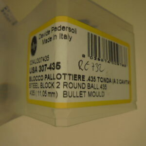MOULE PEDERSOLI CALIBRE 435 ROUND BALL