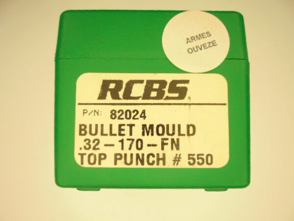 MOULE RCBS CALIBRE 32 FN 170 GRAINS