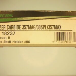 RECALIBREUR CARBURE RCBS CALIBRE 38SP / 357MAG
