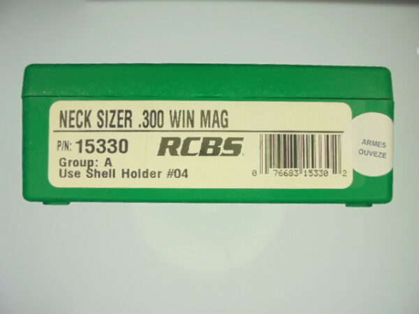 RECALIBREUR COLLET RCBS CALIBRE 300 WIN MAG