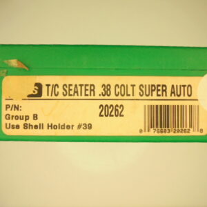 SERTISSEUR CONIQUE RCBS CALIBRE 38 COLT SUPER AUTO