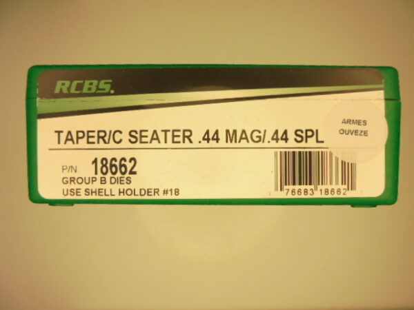 SERTISSEUR CONIQUE RCBS CALIBRE 44 MAG/44 SPL
