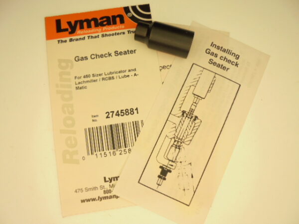 POSITIONNEUR GAS CHECK LYMAN – Image 2
