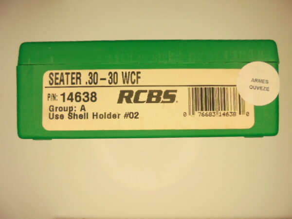 SIEGEUR RCBS CALIBRE 30-30 WINCHESTER