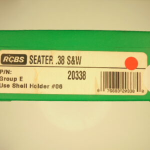 SIEGEUR RCBS CALIBRE 38 S&W