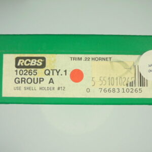 TRIM DIE RCBS CALIBRE 22 HORNET