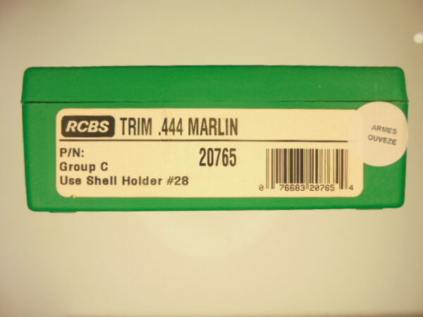 TRIM DIE RCBS CALIBRE 444 MARLIN