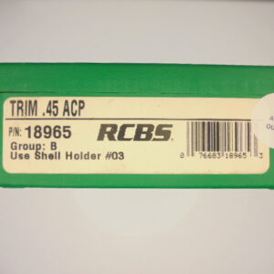 TRIM DIE RCBS CALIBRE 45 ACP