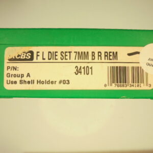 JEUX OUTILS ACIER RCBS CALIBRE 7MM BR REMINGTON