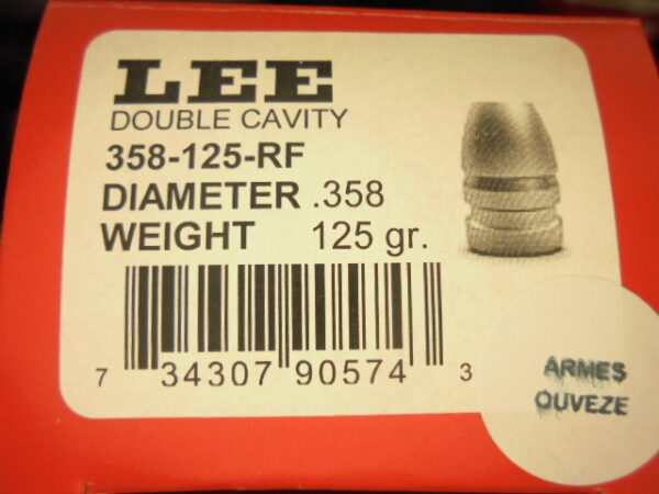 MOULE LEE CALIBRE 358 125GR RF