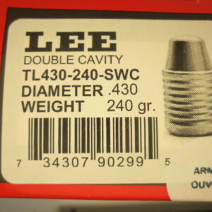 MOULE LEE CALIBRE 44 240GR SWC