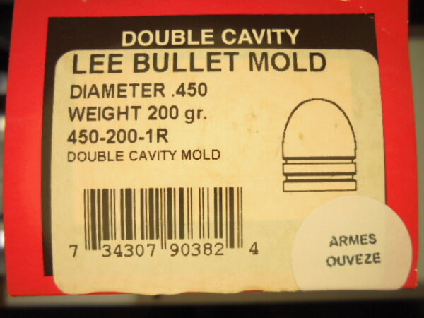 MOULE LEE CALIBRE 45 200GR RN