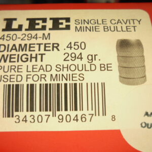 MOULE LEE CALIBRE 45 294GR MINIE