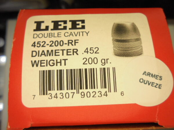 MOULE LEE CALIBRE 45 200GR RF