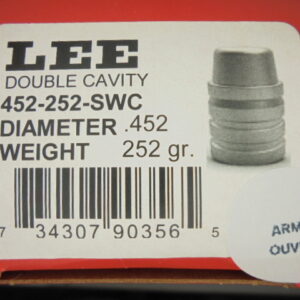 MOULE LEE CALIBRE 45 252GR SWC