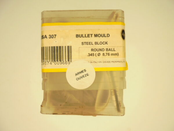 MOULE PEDERSOLI CALIBRE 345 ROUND BALL