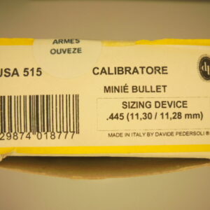 RECALIBREUR PEDERSOLI CALIBRE 445 MINIE BULLET