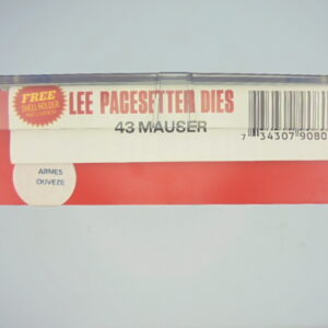 JEUX OUTILS ACIER LEE CALIBRE 43 MAUSER