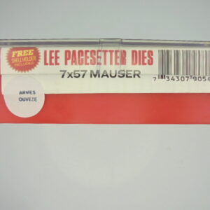 JEUX OUTILS ACIER LEE CALIBRE 7X57 MAUSER