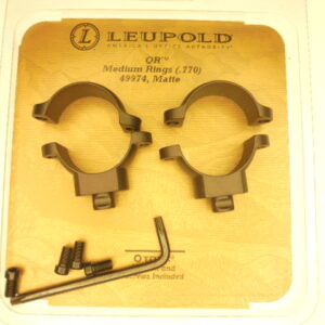 MONTAGE MEDIUM QR MAT 25.4 MM LEUPOLD