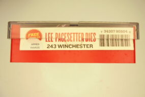 JEUX OUTILS ACIER LEE CALIBRE 243 WINCHESTER