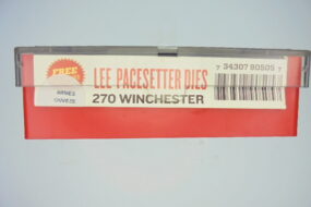 JEUX OUTILS ACIER LEE CALIBRE 270 WINCHESTER